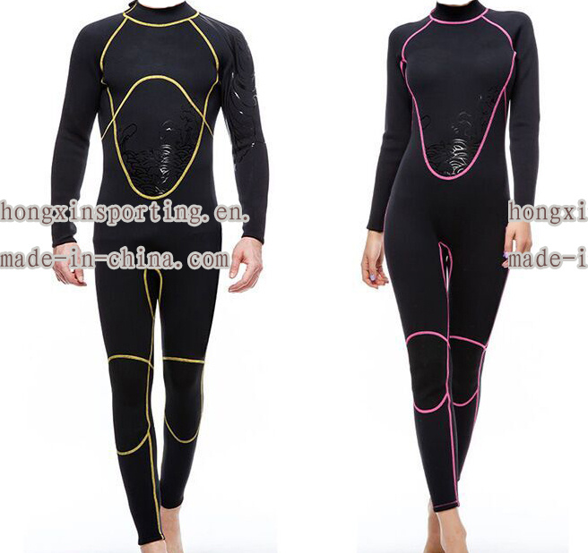 Neoprene Full Body Surfing Wetsuit with Nylon on Both Sides