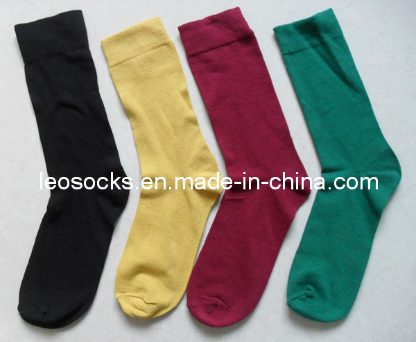 Plain Cotton Men Socks