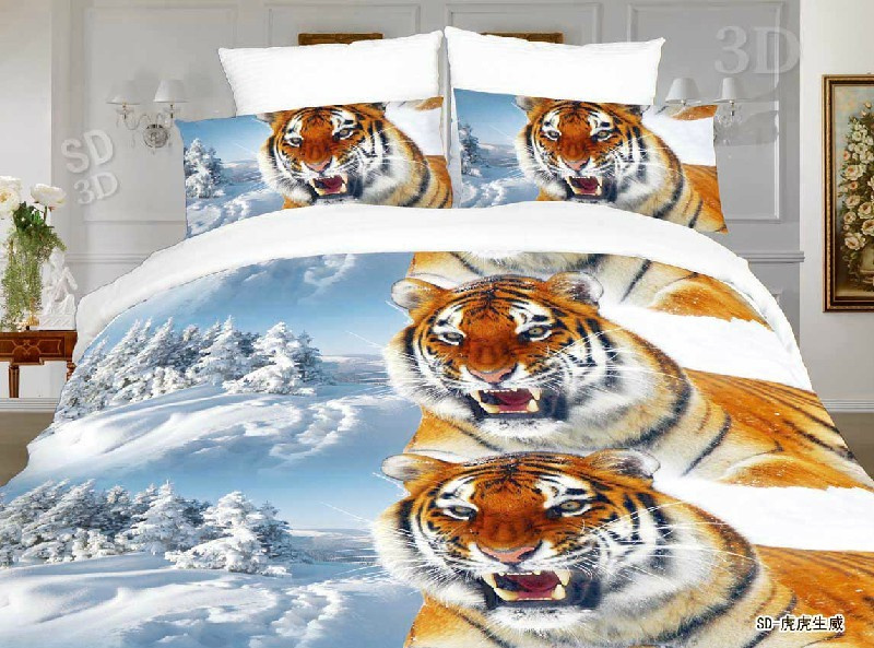 2015 New King Size 3D Bedding Set
