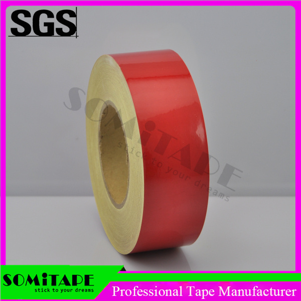 Somitape Sh510 Strength Sticker Clear Reflective Tape with Red Colors