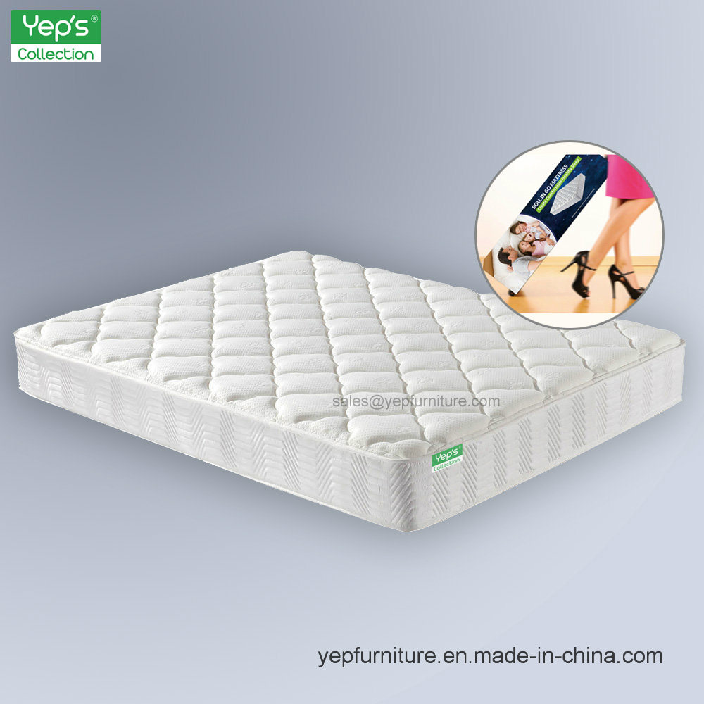 Vacuum Roll up Spring Mattress in a Box (RP9)