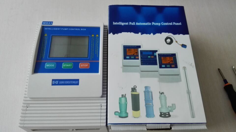 Water Pump Control Boxes, Three Phase, One Button Calibration