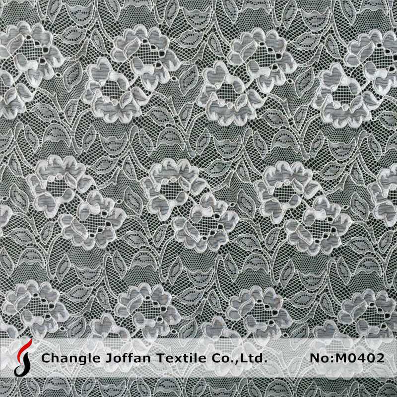 Jacquard Elastic Dress Lace Fabric (M0402)