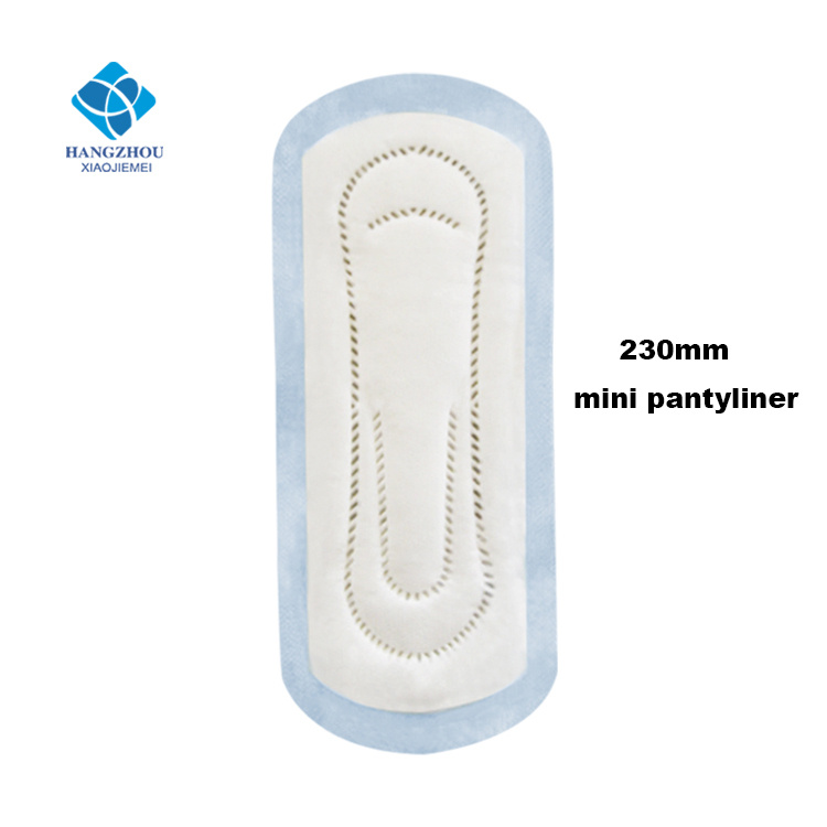 FDA Passed Food Grade Lady Fluff Pulp Cotton Sanitary Pads Without Wings
