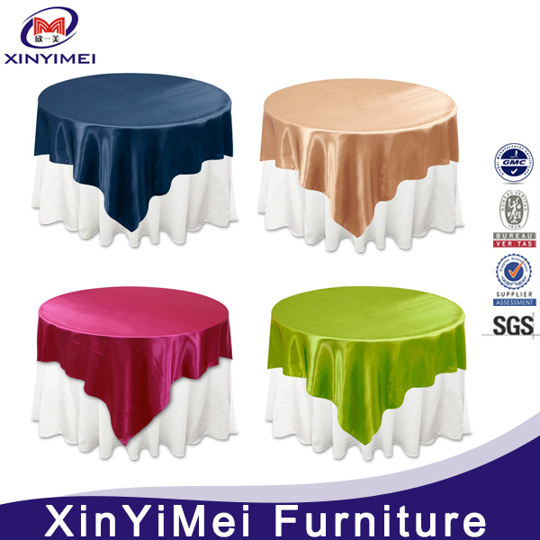 High Quality Fancy Spandex Table Cloth for Hotel Restaurant