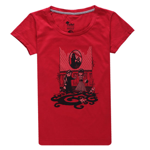 2014 New Product Ladies Cotton Print Custom Logo T Shirts
