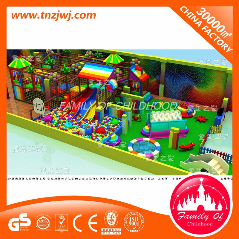 Rainbow Theme Indoor Kids Playground Labyrinth for Amusement Park