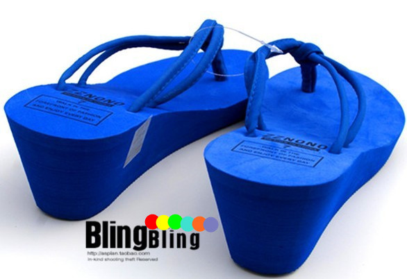 Lady Soft EVA Footwear Design Slipper in High Heel