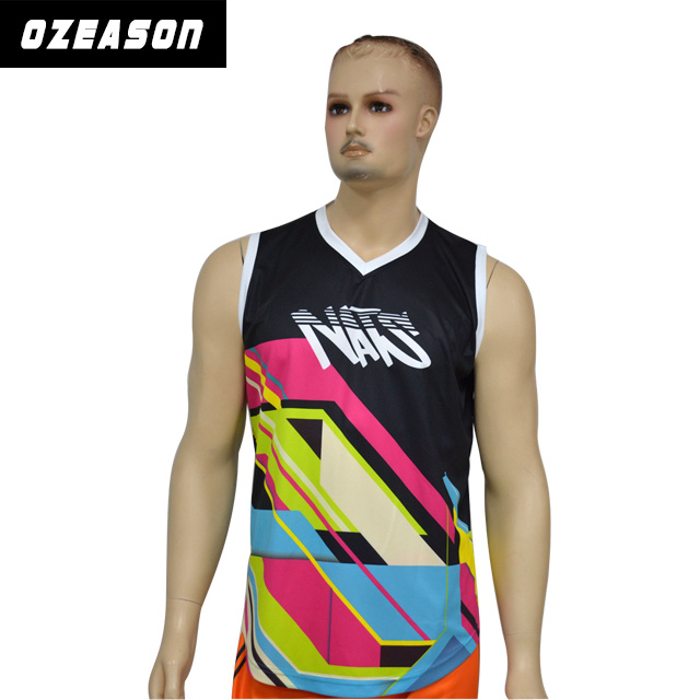 Breathable Polyester Mesh Dri Fit Mens Gym Singlet (SL024)