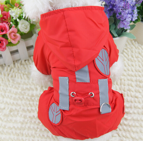 Dog Accessories Dacron Pet Rain Coat Wholesale