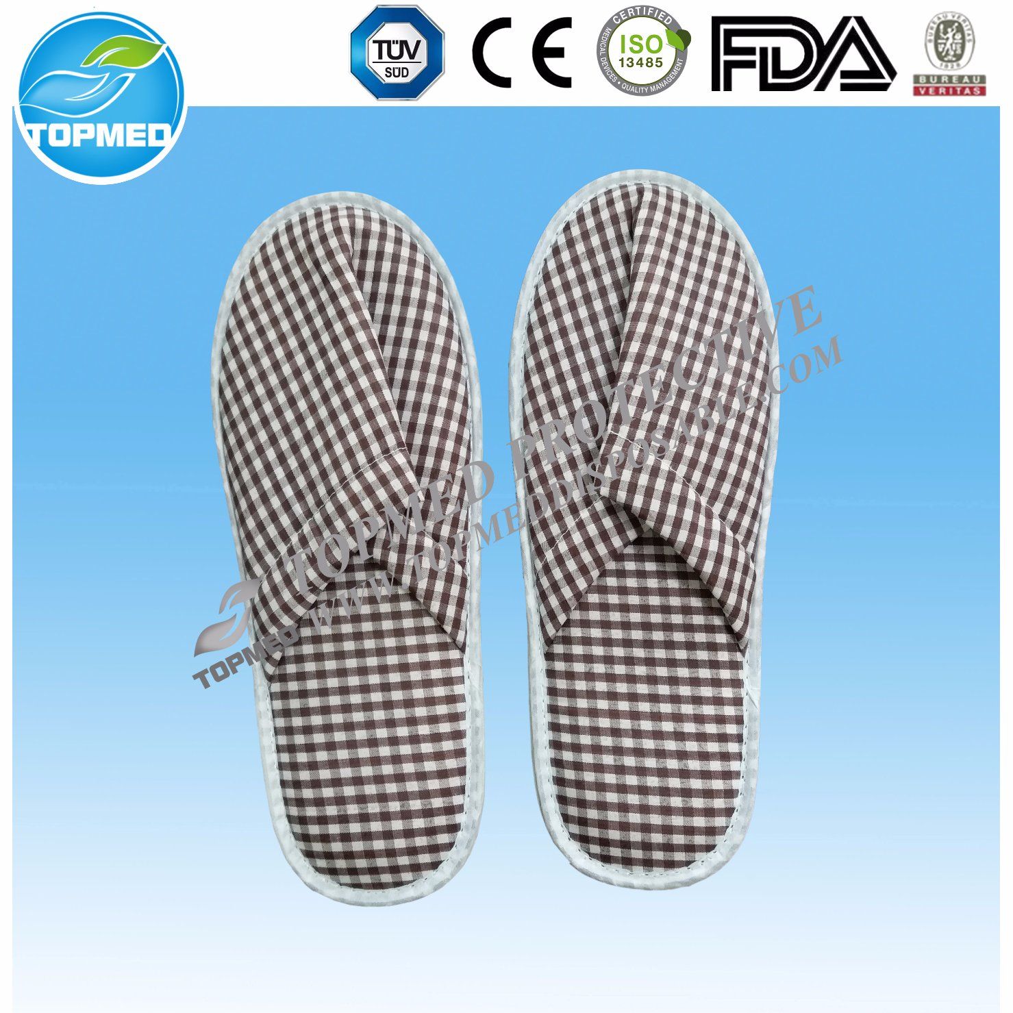 EVA Sole Disposable Slipper with Custom Logo, Comfortable, Fit