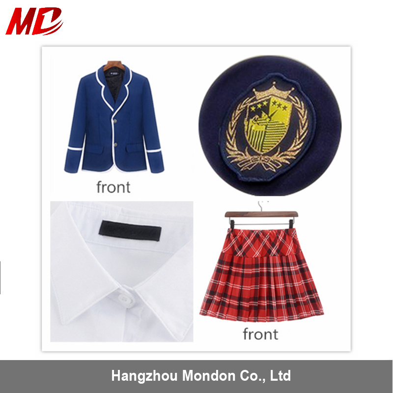 Models Japanese High School Uniform Designs with Winter Coat Pant Men Suit