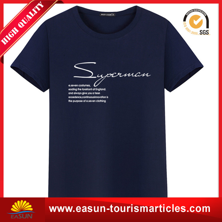 Solid Color Custom Printed Unisex Cotton T-Shirt