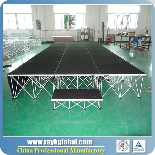 Portable Stage with Carpet Stage Platform for Event in 2018