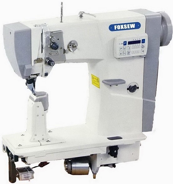 Automatic Roller Feed Post Bed Sewing Machine with Thread Trimmer