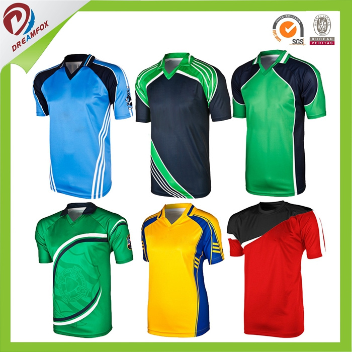 Breathable Custom Sublimated Best Cricket Jersey Designs