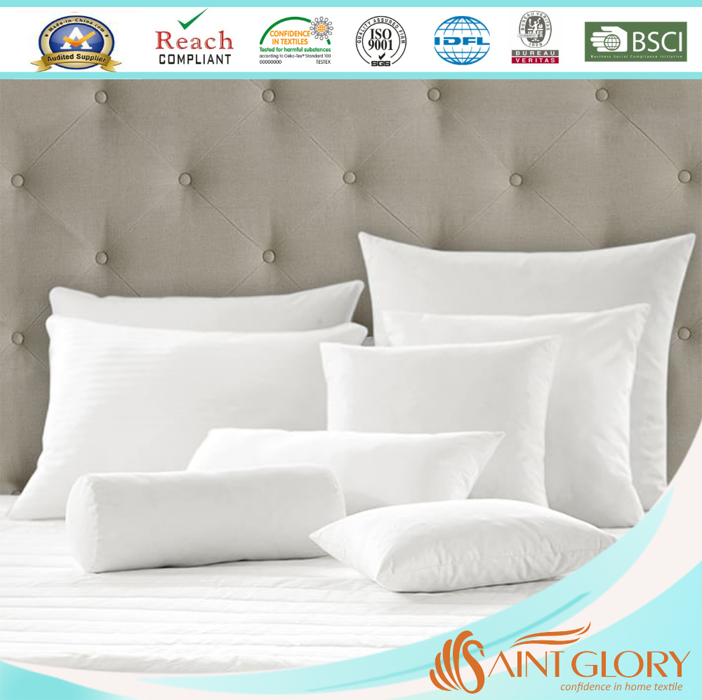 Hotel Goose Down Cushion Insert with Pure Cotton 233tc Cover