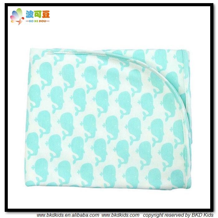 Whale Printing Baby Wear Unisex Baby Wraps