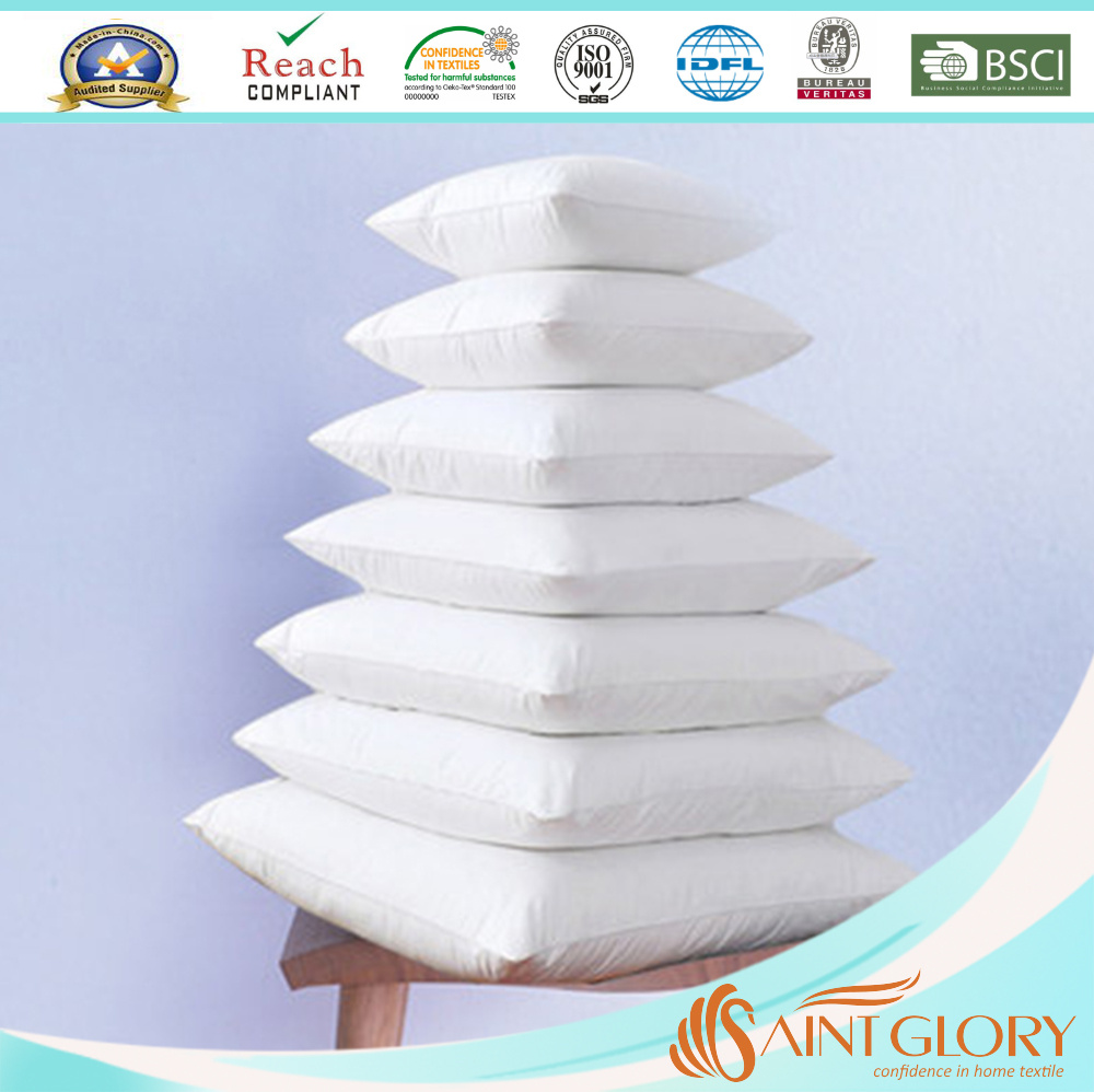 Factory Gel Fiber High Quality Polyester Microfiber Down Alternative Pillow Cushion Inner