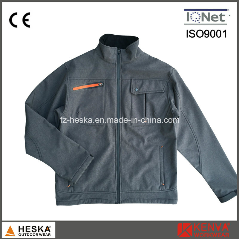 Windproof Men's Softshell Promotional Jacket