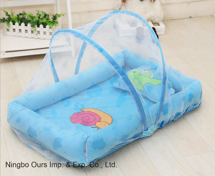 Baby Products /Free Installation/ Baby Mosquito Net with Sponge Pillow Prevent Mosquito
