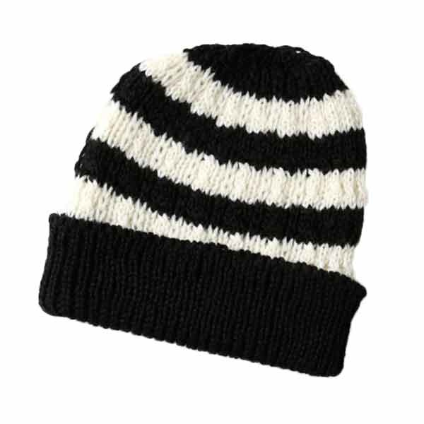 Reversible Beanie Hat with Visor