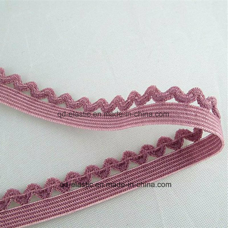 11mm Picot Edge Custom Color Preshrunk Soft Piping Paspel Elastic