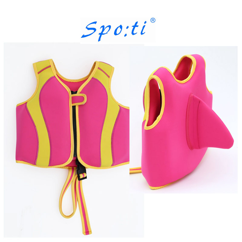 Shark-Fin Design Swim Jacket for Children