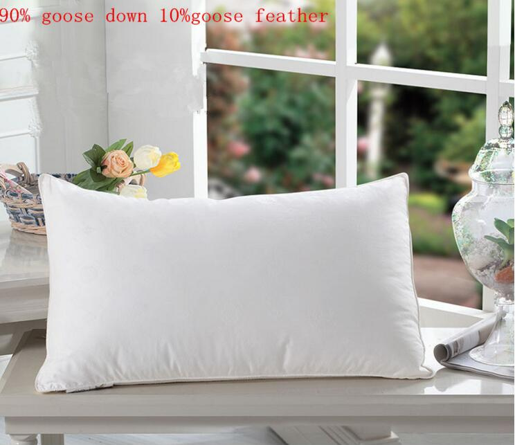 Hotel White Duck Down and Feather Pillow