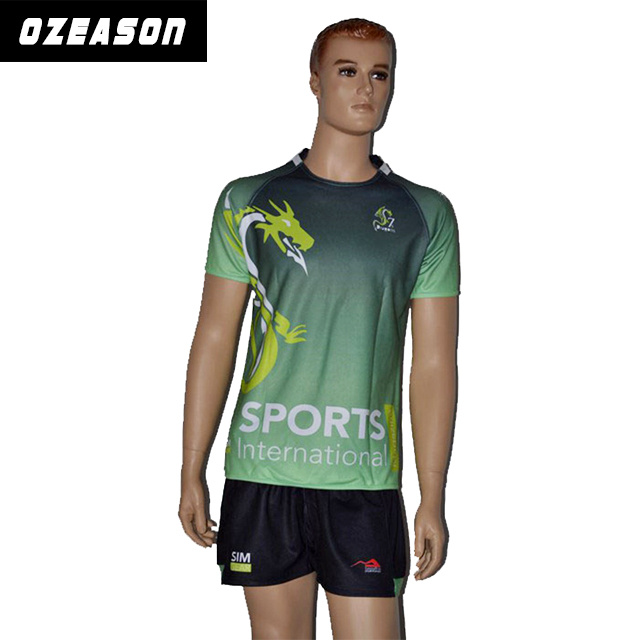 Ozeason Wholesale Cheap Sublimated Rugby Jersey