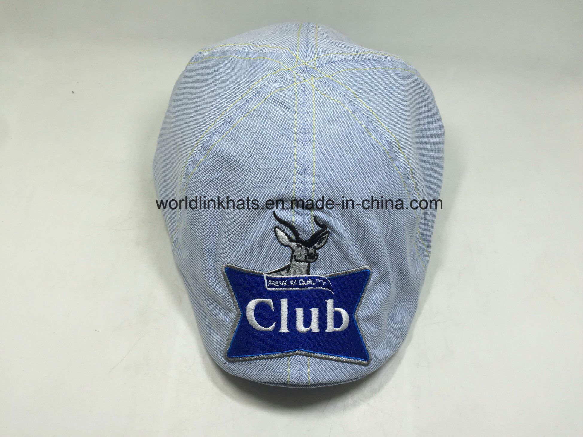 Custom IVY Cap/Beret Cap with Embroidery Logo Design