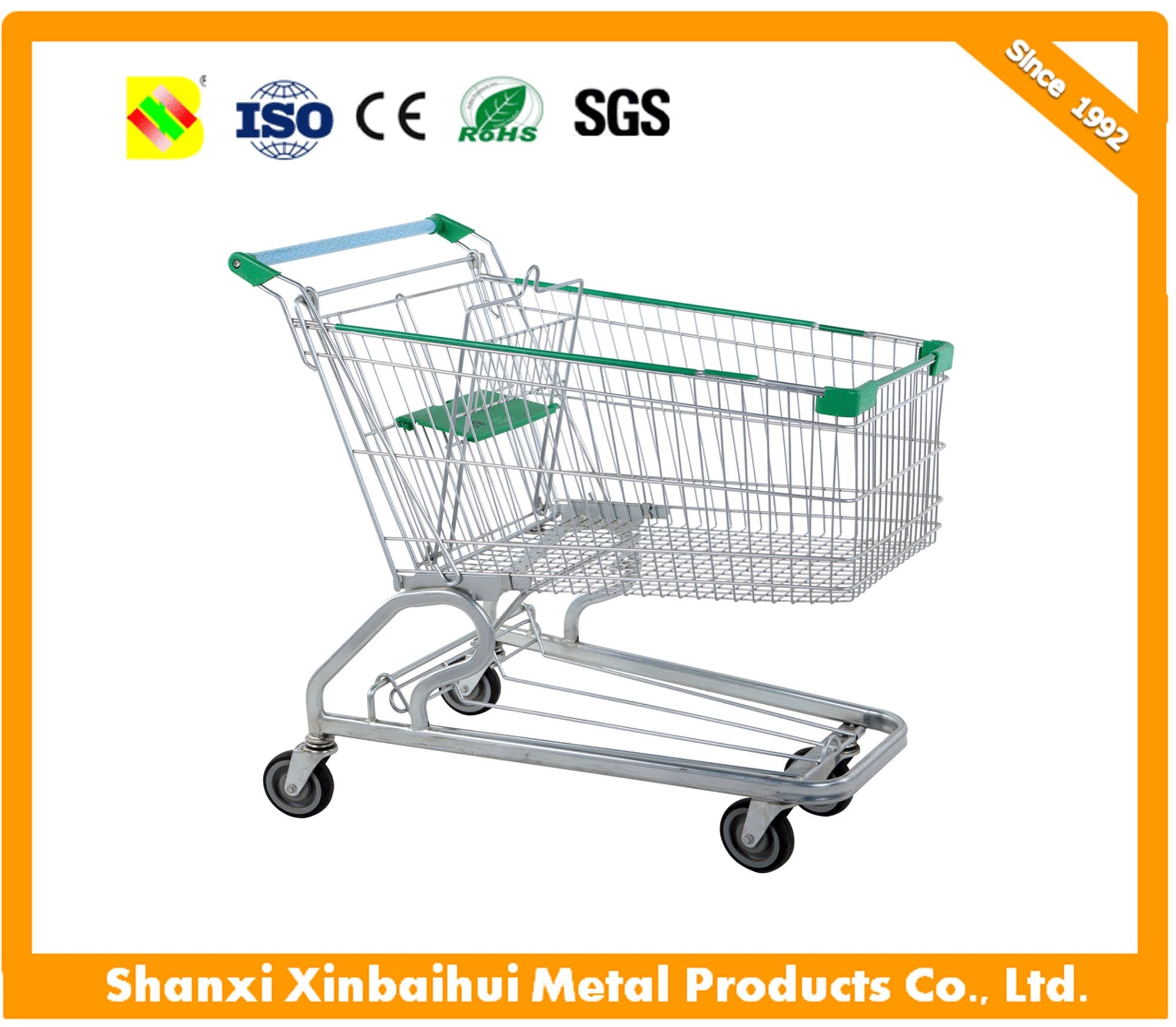 Handcart Tollery Cart in Supermarket