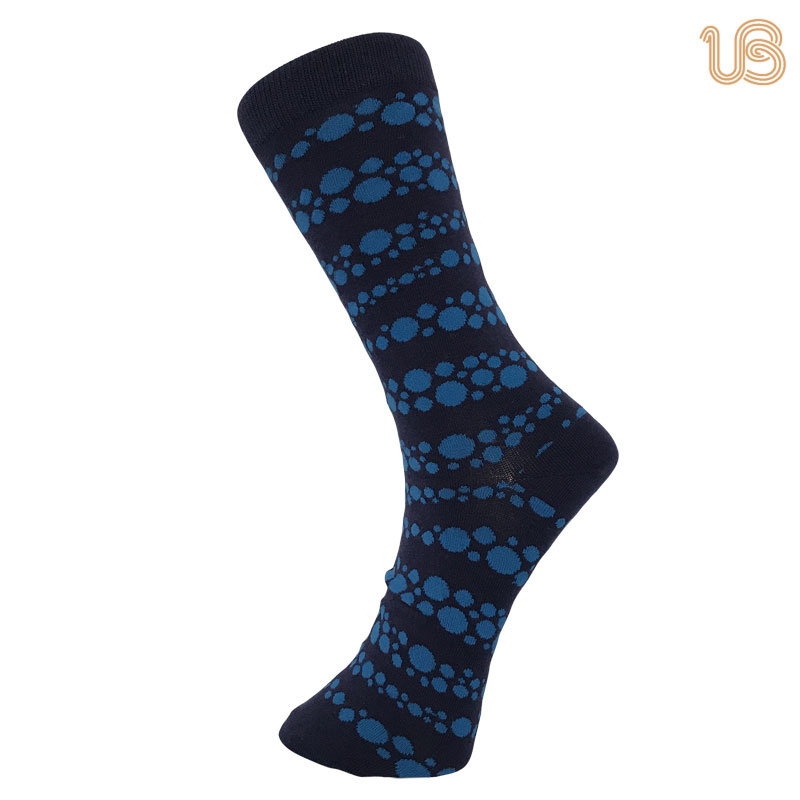 Men's Custom Bamboo Pattern Sock