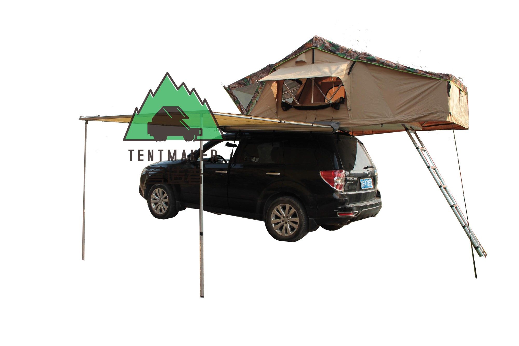 2017 Newest Car Side Awning Sun Shade Tent for Picnic and Camping with Annex