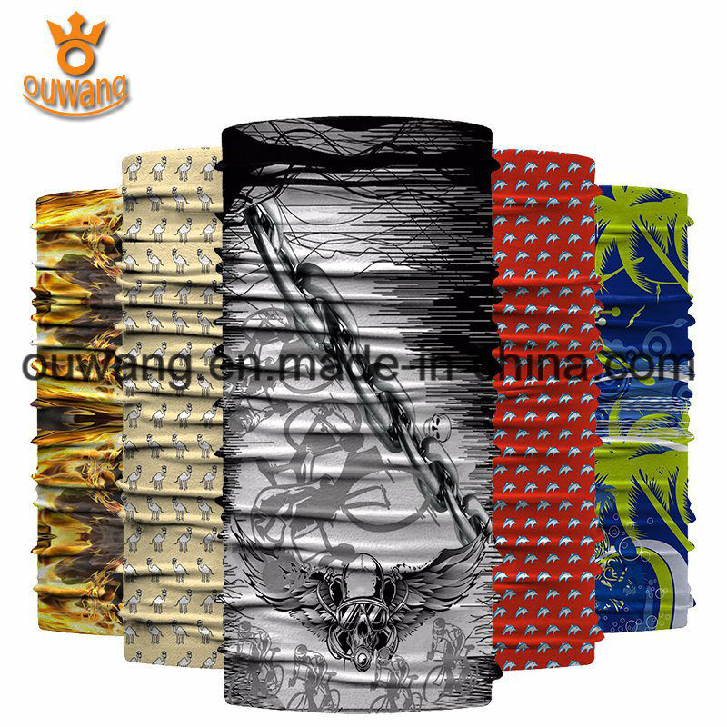 Custom Printing Full Pattern Sublimation Cool Cycling Bandana