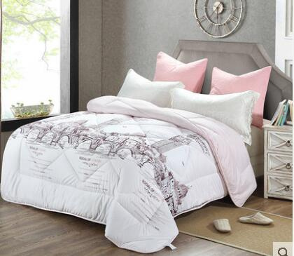 Printing Super Soft Cover White Duck Down Quilt