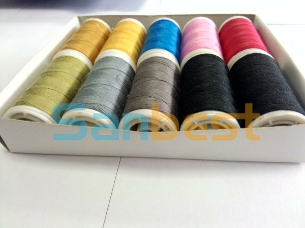 High Quality Spun Polyester Sewing Thread on Small Reels
