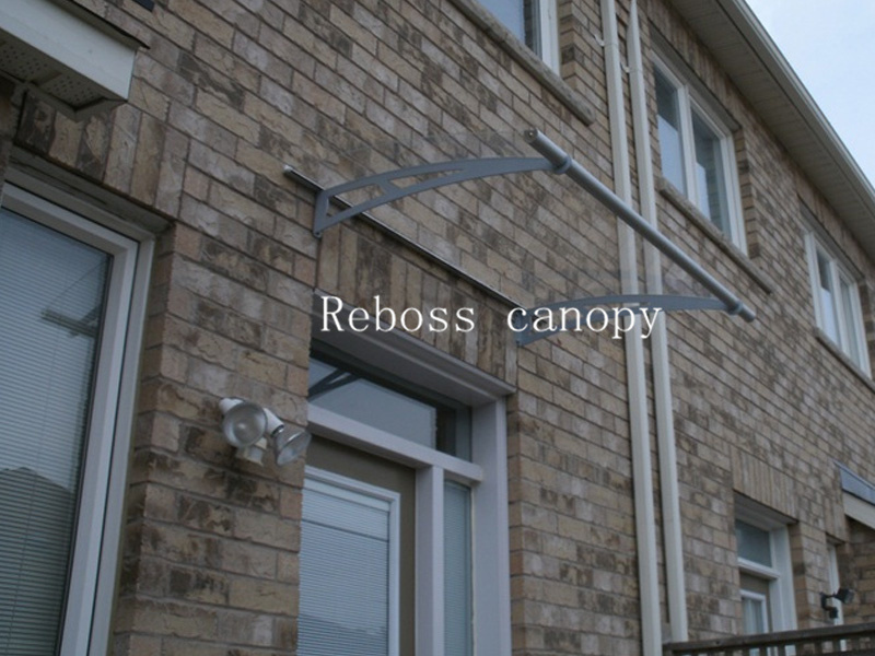 DIY Rain Sun Shade Polycarbonate PC Canopy/Awnings for Front Door
