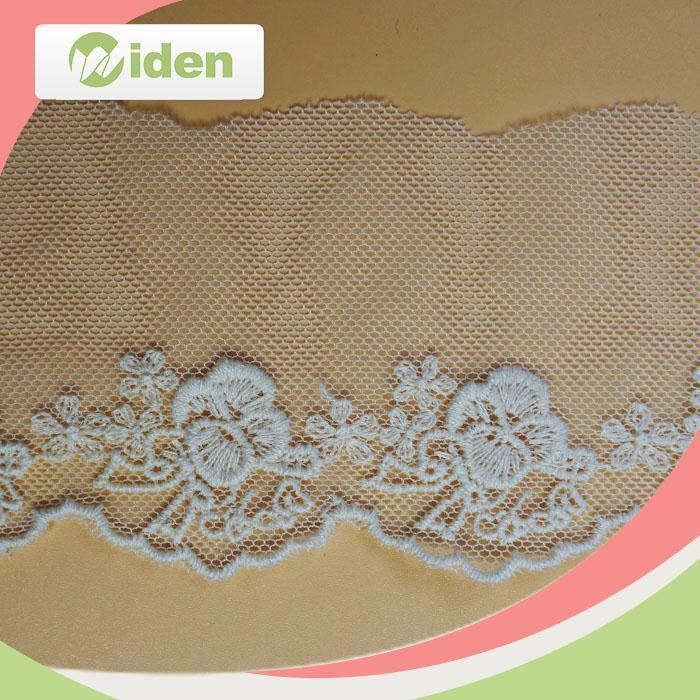 Welcome OEM ODM Woven and Knitting Net Embroidery Lace