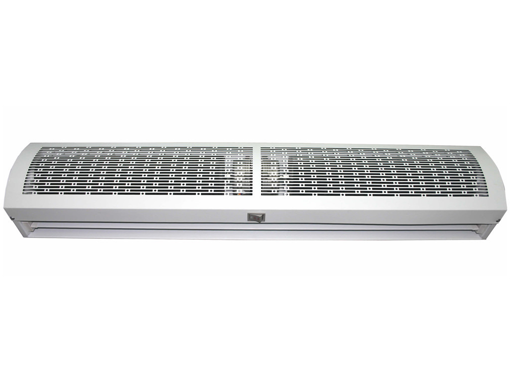 Manual Control Cross-Flow Air Curtain with Metal Casing