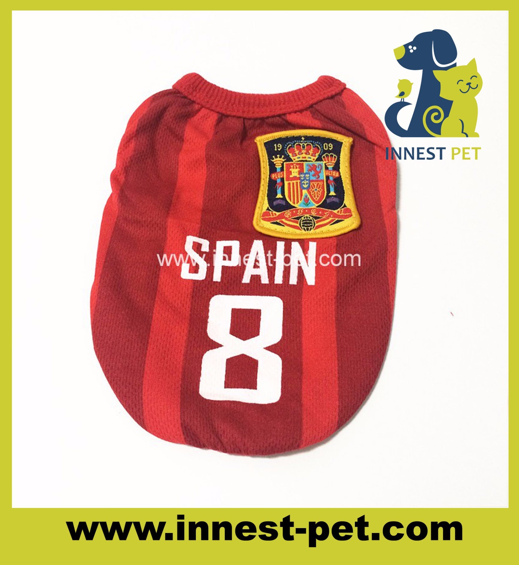 100% Polyester Sports Small Dog Apparel