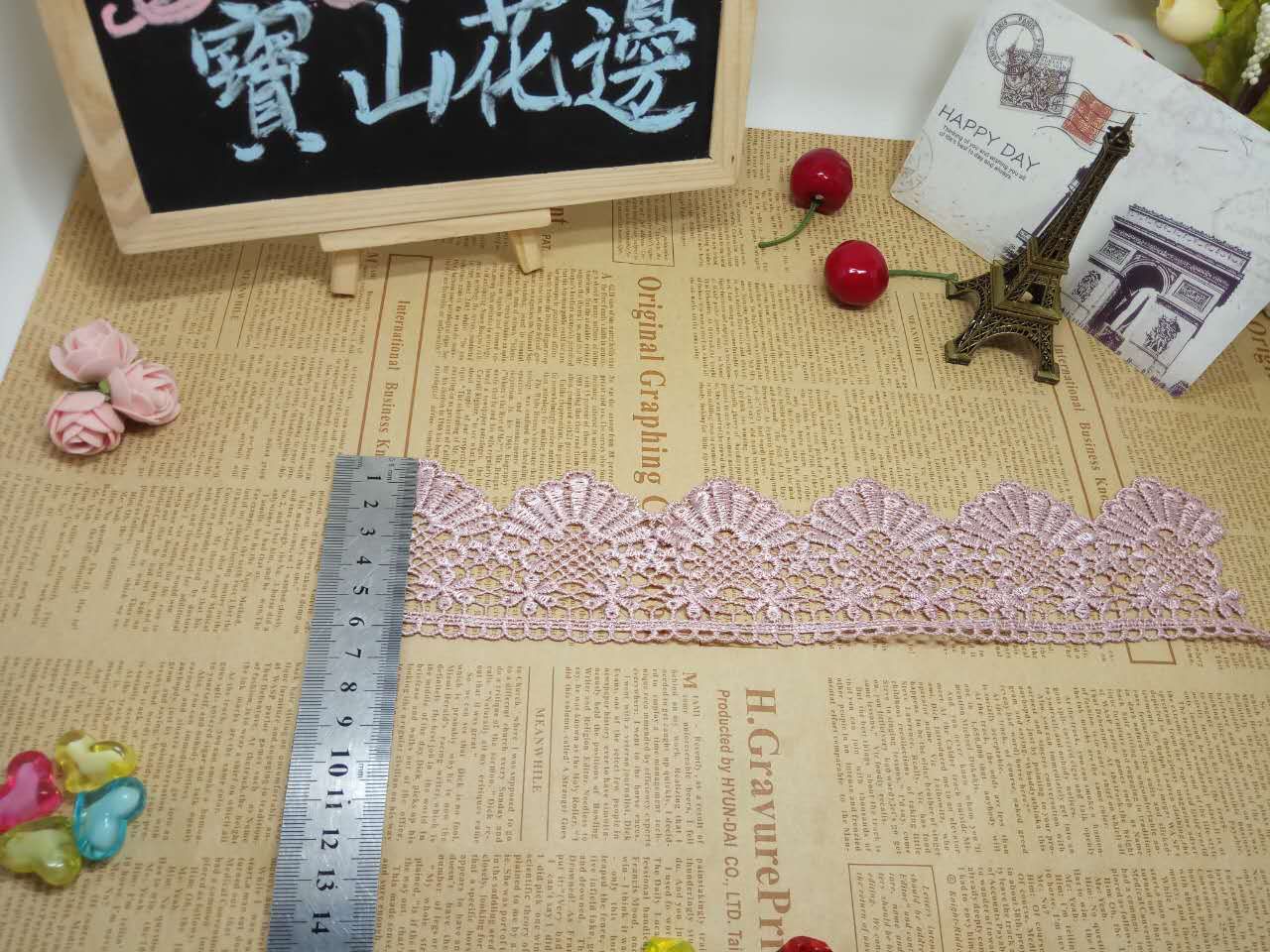 New Design Wholesale Embroidery Nylon Mesh Lace Polyester Embroidery Trimming Fancy Net Lace for Garments Accessory
