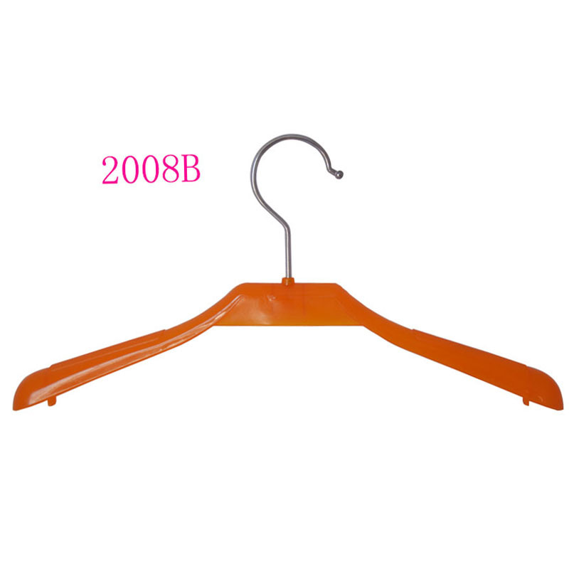 Modern Red Plastic Clip Hanger for Kids Clothing