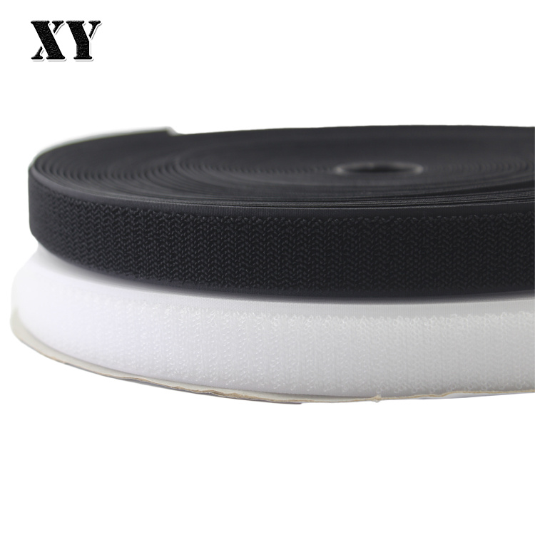 White Color Unbrushed Hook and Loop Tape