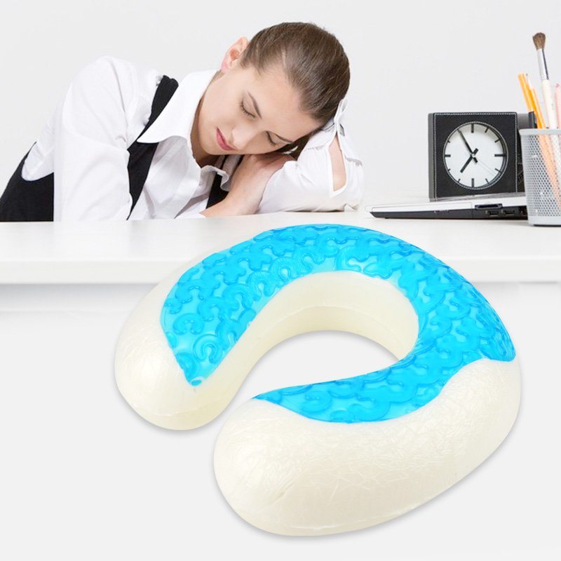 U Shape Comfortable Cooling Nap Memory Foam Pillow