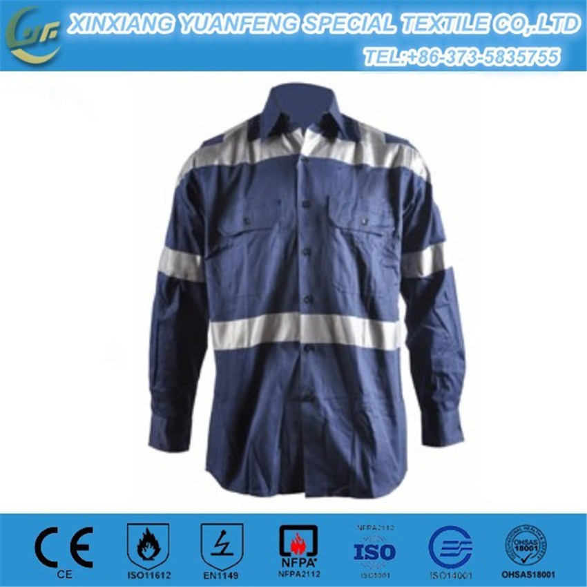 Work Place Best Seller Cheap Price Fire Retardant Overall with Reflective Tapes