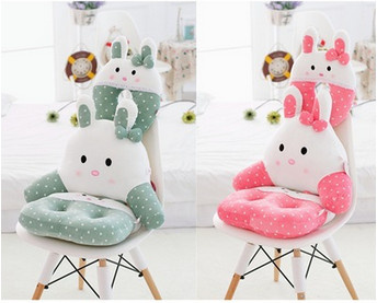 Competitve Price OEM Rabbit Shape Three-Piece Children Pillow