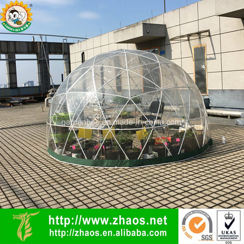 2017 Newest Manufacturer Geodesic Dome Greenhouse Garden Igloo for Outdoor Use