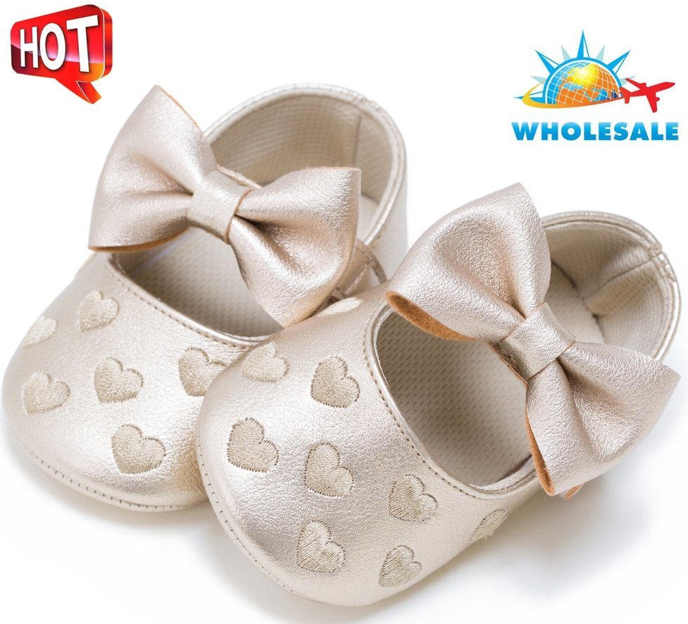 Wholesale Embroidered Toddler Shoes Soft Soles Tassel Indoor Baby Shoes