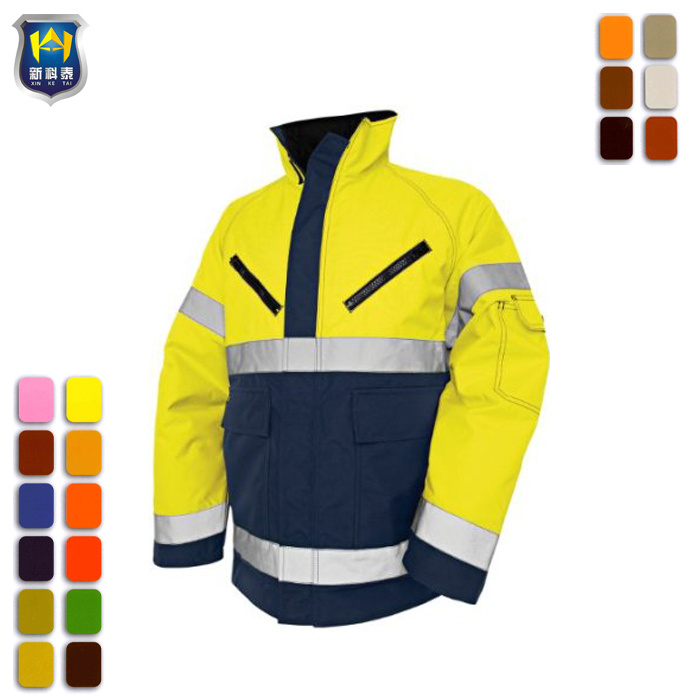 Custom Front Buttons and Zipper Winter Jacket for Men
